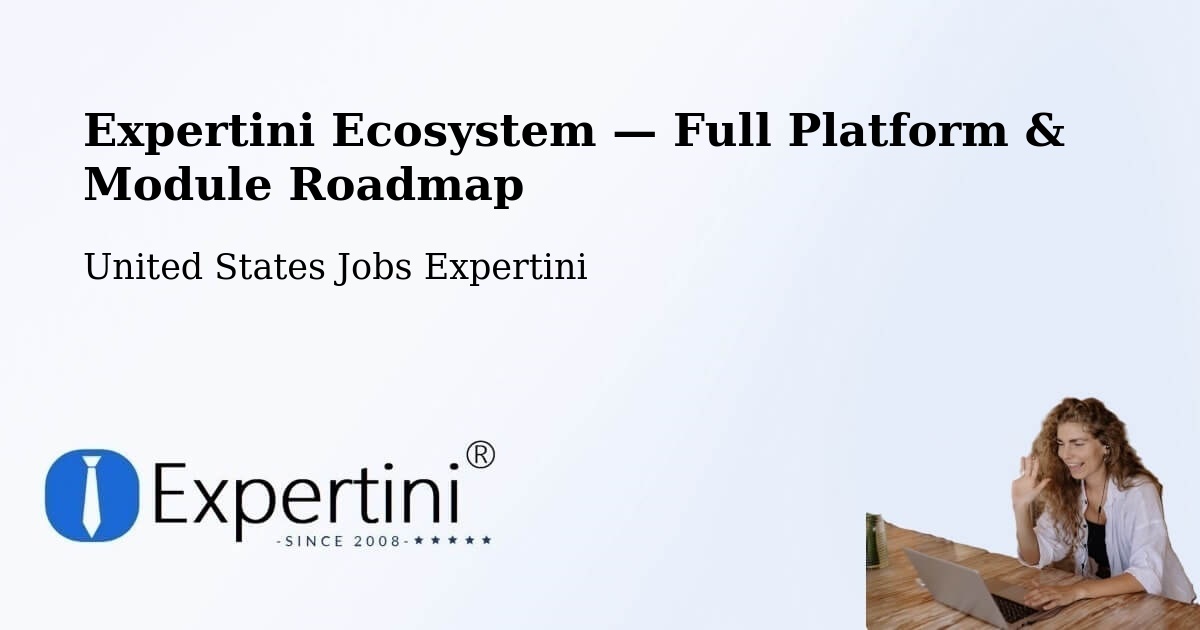 Expertini Ecosystem — Full Platform & Module Roadmap – Plains