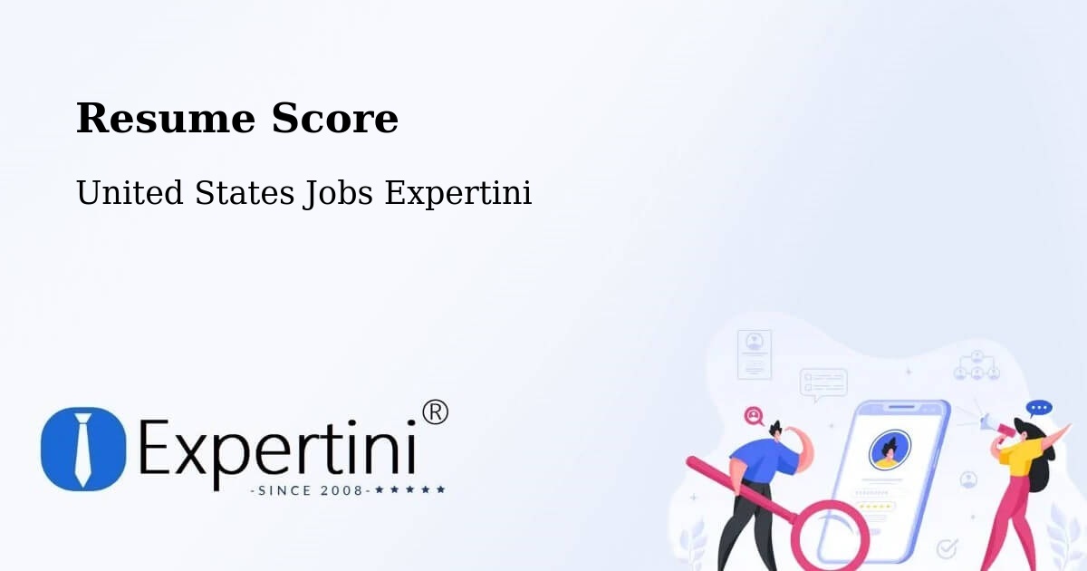 Resume Score & Job Description Match Tool – Plains - United States Jobs Expertini