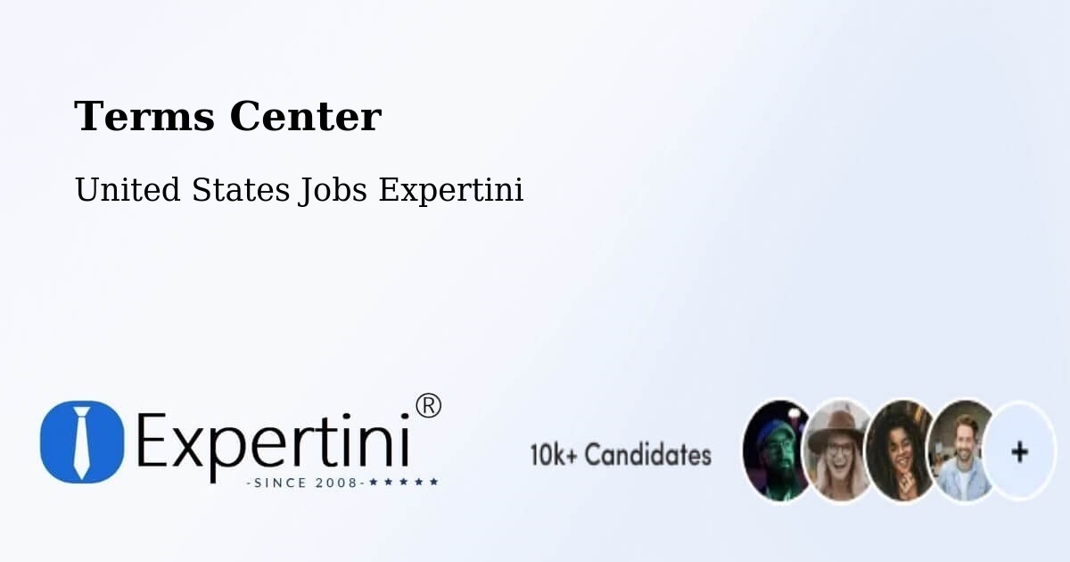 Terms of Service – Plains - United States Jobs Expertini
